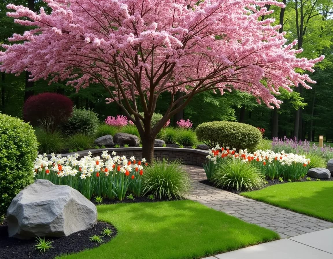 Beautiful garden design