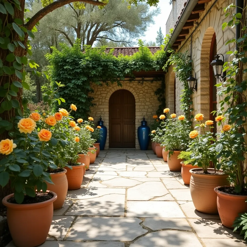 English cottage garden